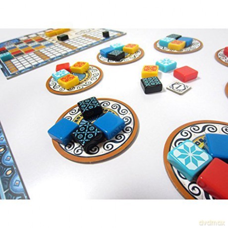 Plan B Games | Azul | Tile Laying Game | Ages 8+ | 2 to 4 Players | 30 to 45 Minutes Playing Time,Black [KSIĄŻKA]