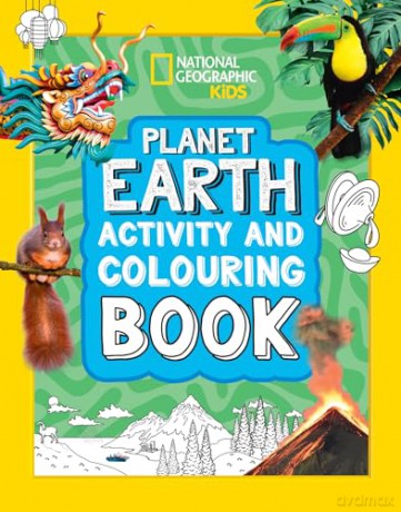 Planet Earth Activity and Colouring Book (National Geographic Kids) [KSIĄŻKA]