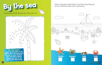 Planet Earth Activity and Colouring Book (National Geographic Kids) [KSIĄŻKA]