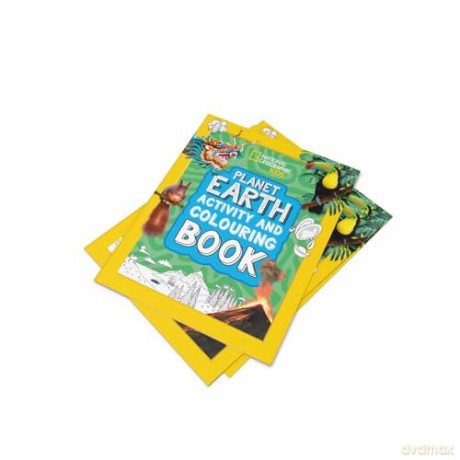 Planet Earth Activity and Colouring Book (National Geographic Kids) [KSIĄŻKA]