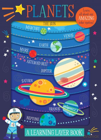 Planets: A Learning Layer Book (Learning Layer Board Book) - Jayne Schofield [KSIĄŻKA]