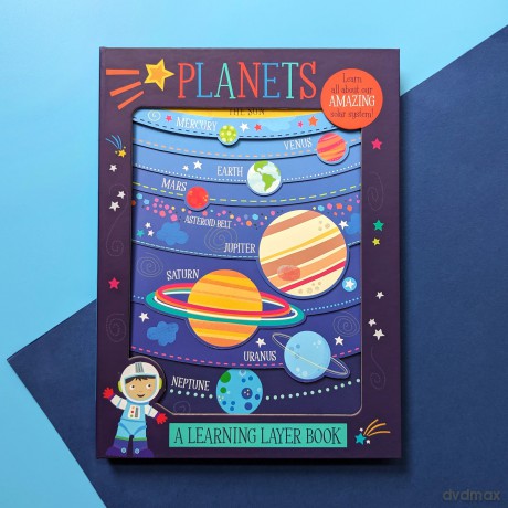 Planets: A Learning Layer Book (Learning Layer Board Book) - Jayne Schofield [KSIĄŻKA]
