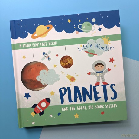 Planets: And the Great Big Solar System (Little Wonders Mega Flap Fact Board Book) - Isabel Aniel [KSIĄŻKA]