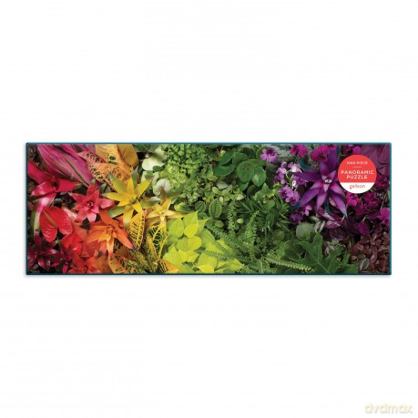 Plant Life 1000 Piece Panoramic Puzzle - Galison [PUZZLE]
