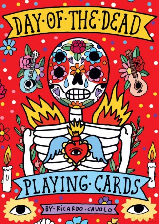 Playing Cards: Day of the Dead (Magma for Laurence King) - Ricardo Cavolo [KSIĄŻKA]