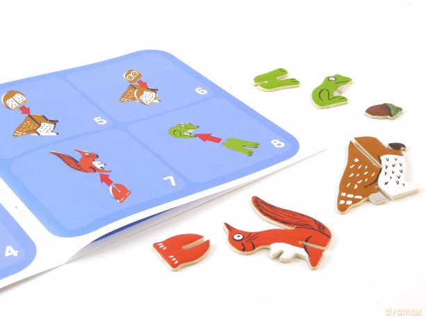 PLAYPRESS The Gruffalo Pop-out Playset - Gruffalo Toy Set Based on the Book by Julia Donaldson and Axel Scheffler - Eco-Friendly Building Toys - Easy Storage - Construction Toys for Ages 4+ [KSIĄŻKA]