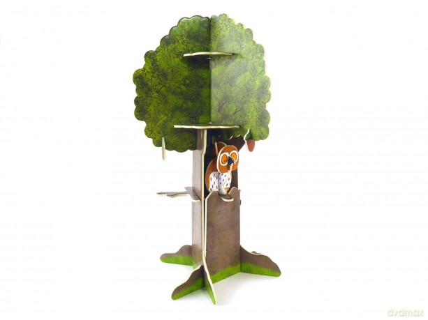 PLAYPRESS The Gruffalo Pop-out Playset - Gruffalo Toy Set Based on the Book by Julia Donaldson and Axel Scheffler - Eco-Friendly Building Toys - Easy Storage - Construction Toys for Ages 4+ [KSIĄŻKA]