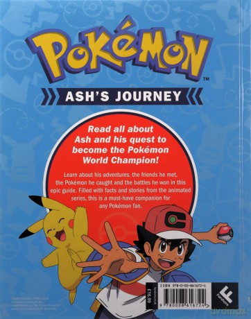 Pokémon Ash's Journey: A Visual Guide to Ash's Epic Story: The ulitmate guide to over two decades of Pokémon adventures - perfect for fans aged 7 and up - Pokemon [KSIĄŻKA]