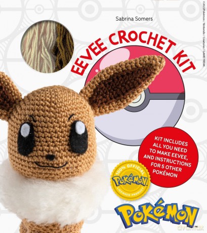 Pokémon Crochet Eevee Kit: Kit includes materials to make Eevee and instructions for 5 other Pokémon (Pokémon) - Sabrina Somers [KSIĄŻKA]