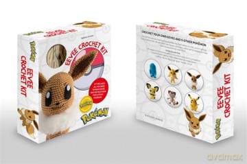Pokémon Crochet Eevee Kit: Kit includes materials to make Eevee and instructions for 5 other Pokémon (Pokémon) - Sabrina Somers [KSIĄŻKA]