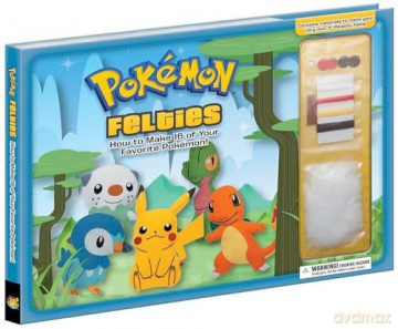 Pokemon Felties: How to Make 16 of Your Favorite Pokemon - Pikachu Press [KSIĄŻKA]