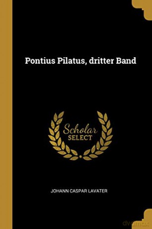 Pontius Pilatus, dritter Band - A-Z Maps [KSIĄŻKA]