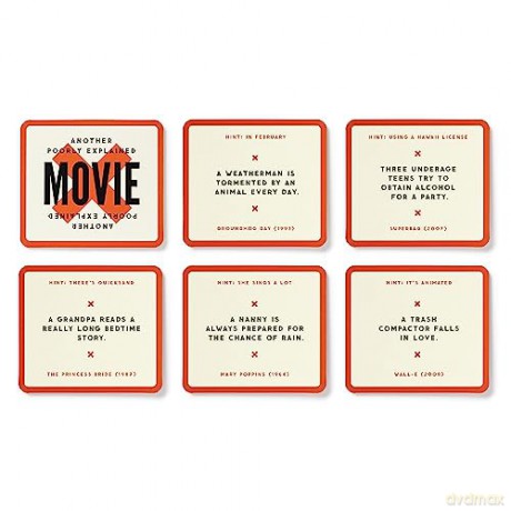 Poorly Explained Movies Game - Brass Monkey [KSIĄŻKA]