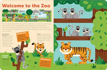 Pop Out at the Zoo: Read, Build, and Play with these Fantastic Animals at the Zoo: 4 (Pop Out Books) - duopress [KSIĄŻKA]