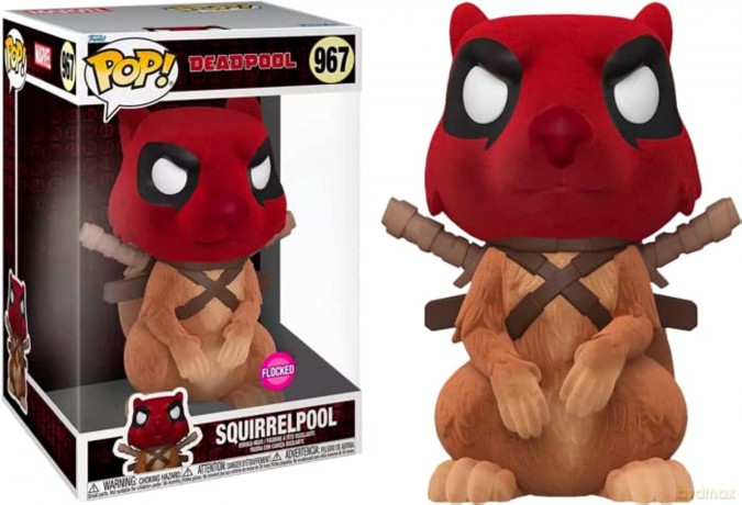 POP! Deadpool 967 Squirrelpool Flocked Super Sized [KSIĄŻKA]