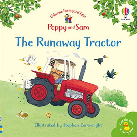 Poppy and Sam's Book and 3 Jigsaws: Tractors: Poppy and Sam Tractors (Farmyard Tales Poppy and Sam) - Heather Amery [KSIĄŻKA]