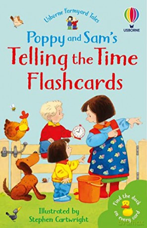 Poppy and Sam's Telling the Time Flashcards (Farmyard Tales Poppy and Sam): 1 - Lacey Minna [KSIĄŻKA]