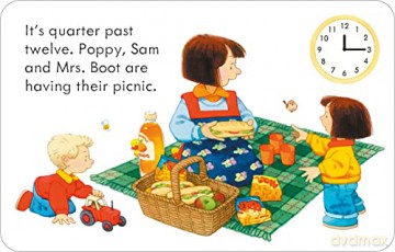 Poppy and Sam's Telling the Time Flashcards (Farmyard Tales Poppy and Sam): 1 - Lacey Minna [KSIĄŻKA]
