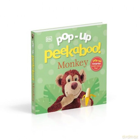 Pop-Up Peekaboo! Monkey: Pop-Up Surprise Under Every Flap! - Dk [KSIĄŻKA]
