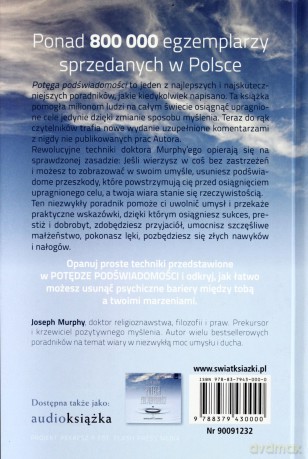 Potęga Podświadomości. Wydanie Nowe Uzupełnione - Joseph Murphy [KSIĄŻKA]