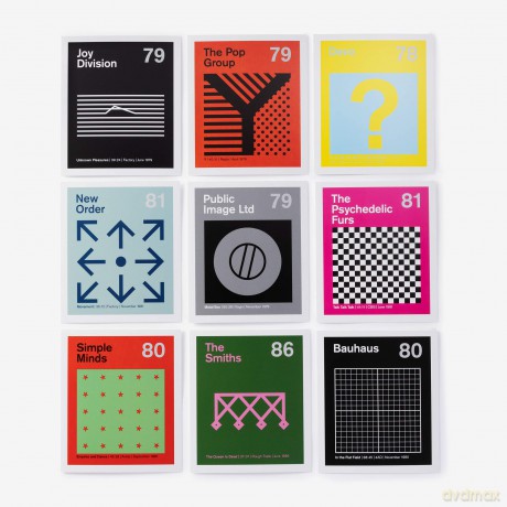 Post-Punk Postcards: 50 Designs of Influential Albums, from New Order#s Movement to The Smiths' The Queen Is Dead - Dorothy [KSIĄŻKA]
