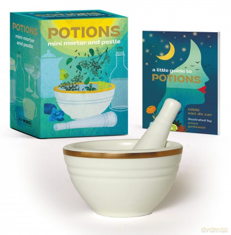 Potions Mini Mortar and Pestle (RP Minis) - Nikki Van De Car [KSIĄŻKA]