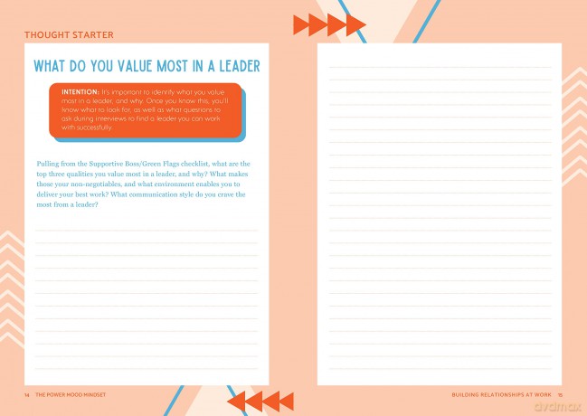 Power Mood Mindset Workbook: Achieve Your Career Goals with Intention and Confidence - Sam DeMase [KALENDARZ]