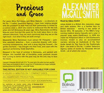 Precious and Grace: 17 (No. 1 Ladies' Detective Agency) - Alexander McCall Smith [KSIĄŻKA]