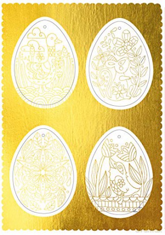 Press Out and Colour: Easter Eggs - Kate McLelland [KSIĄŻKA]