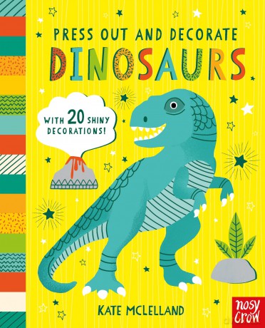 Press Out and Decorate: Dinosaurs (Press Out and Colour) - Kate McLelland [KSIĄŻKA]