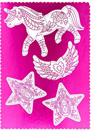 Press Out and Decorate: Unicorns (Press Out and Colour) - Kate McLelland [KSIĄŻKA]