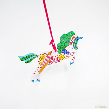 Press Out and Decorate: Unicorns (Press Out and Colour) - Kate McLelland [KSIĄŻKA]