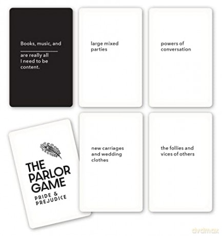 Pride and Prejudice the Parlor Game: A Literature-Inspired Party in a Box [KSIĄŻKA]