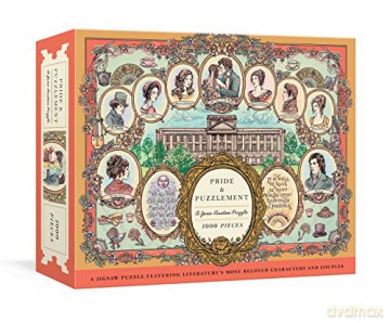 Pride and Puzzlement: A 1000-Piece Jigsaw Puzzle Featuring Literature's Most Beloved Characters and Subtitle change: Couples: Jigsaw Puzzles for Adults - Jacqui Oakley [KSIĄŻKA]