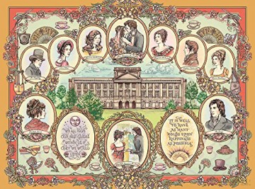 Pride and Puzzlement: A 1000-Piece Jigsaw Puzzle Featuring Literature's Most Beloved Characters and Subtitle change: Couples: Jigsaw Puzzles for Adults - Jacqui Oakley [KSIĄŻKA]