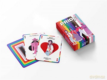 Pride playing cards: Icons of the LGBTQ+ community - Phil Constantinesco [KSIĄŻKA]