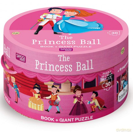 Princess Ball Giant Puzzle - Irena [KSIĄŻKA]