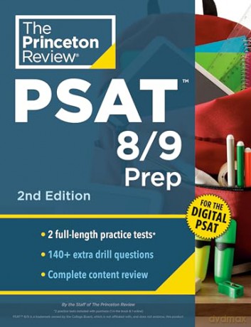 Princeton Review PSAT 8/9 Prep: 2 Practice Tests + Content Review + Strategies for the Digital PSAT (College Test Preparation) - Princeton Review [KSIĄŻKA]