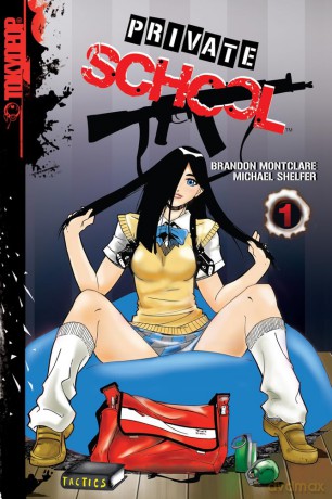 Private School Manga: Volume 1 - Brandon Monclare [KOMIKS]