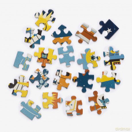 Professor Astro Cat's Frontiers of Space 500-Piece Puzzle: Cosmic Jigsaw Puzzle and Seek-and-Find Poster - Dr. Dominic Walliman [PUZZLE]