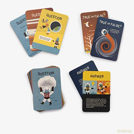 Professor Astro Cat's Outer Space Flash Cards: 50 Stellar Questions to Boost Your Knowledge About the Universe: Card Games - Dr. Dominic Walliman [KSIĄŻKA]