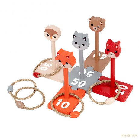 Professor Puzzle | Animal Ring Toss | Board Game | Ages 4+ | 4+ Players [KSIĄŻKA]