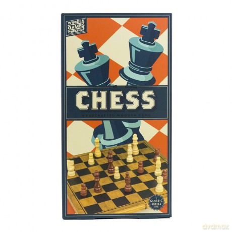 Professor Puzzle | Chess - Wooden Games Workshop| Strategy Game | Ages 10+ | 2 Players [KSIĄŻKA]