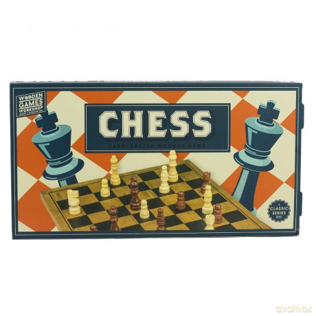 Professor Puzzle | Chess - Wooden Games Workshop| Strategy Game | Ages 10+ | 2 Players [KSIĄŻKA]