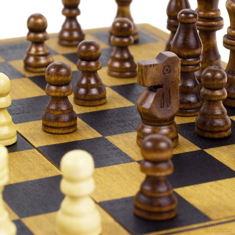 Professor Puzzle | Chess - Wooden Games Workshop| Strategy Game | Ages 10+ | 2 Players [KSIĄŻKA]