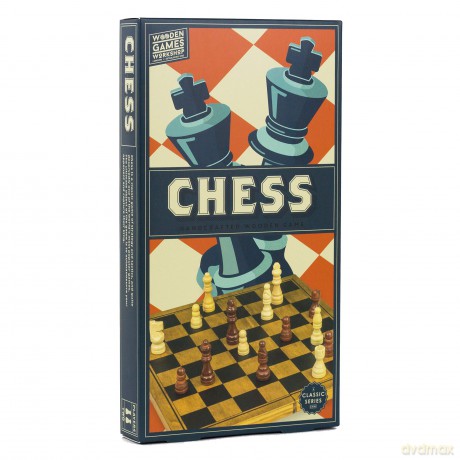 Professor Puzzle | Chess - Wooden Games Workshop| Strategy Game | Ages 10+ | 2 Players [KSIĄŻKA]
