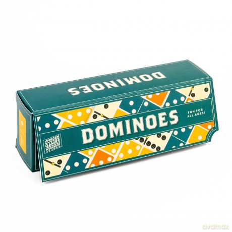Professor Puzzle | Dominoes - Wooden Games Workshop | Strategy Game | Ages 4+ | 2+ Players [KSIĄŻKA]
