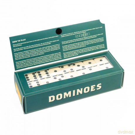 Professor Puzzle | Dominoes - Wooden Games Workshop | Strategy Game | Ages 4+ | 2+ Players [KSIĄŻKA]