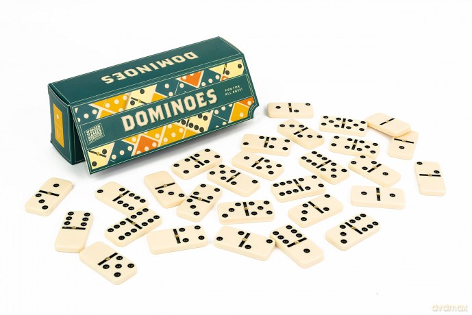 Professor Puzzle | Dominoes - Wooden Games Workshop | Strategy Game | Ages 4+ | 2+ Players [KSIĄŻKA]