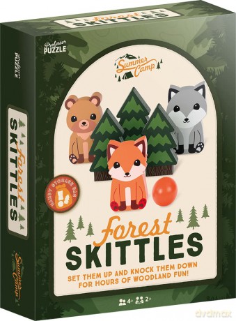 Professor Puzzle | Forest Skittles | Board Game | Ages 4+ | 2+ Players [KSIĄŻKA]
